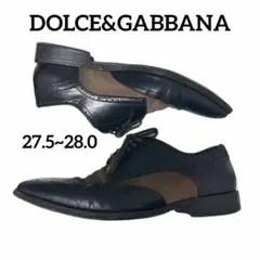 DOLCE&GABBANA ウィングチップ レザーシューズのサムネイル