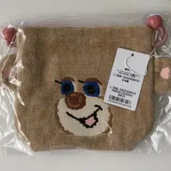 《新品未開封》ラブラリー　フェイラー　ドアップテディガール 耳付き巾着