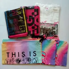 EG Happiness Flower タオル Tシャツ ビニールバッグ セット