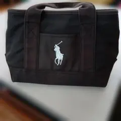 Polo Ralph Lauren キャンバス トートバッグ ブラックのサムネイル