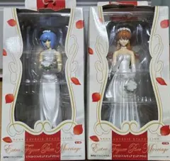 2005年製非売品 激レアエヴァンゲリオン フィギュアピュアマリッジ全2種セット