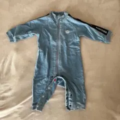 BABYDOLL ジップ ロンパース 70