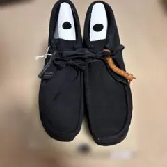 Clarks Originals ワラビー ブーツ ブラックのサムネイル
