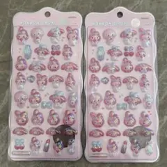 ボンボンドロップシール 新作 churukira ちゅるきら マイメロ 2点