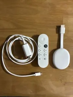 Google Chromecast 本体 リモコン 電源ケーブルセット - メルカリ