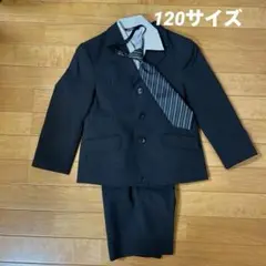 NEW ROYAL 黒スーツ 120サイズ ネクタイ付き