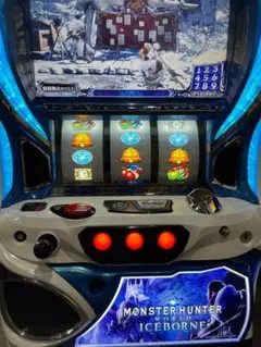 スロット　モンスターハンター アイスボーン無段階ボリュームついてます　 実機 モンスターハンターワールド:アイスボーンTM（モンハン）実機 安心7点