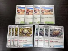 ポケモンカード　M4 古びたずがいの化石 たての化石　化石採掘場　各4枚のサムネイル