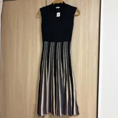 新品FRAYI.DニットロングワンピースサイズFタグ付け