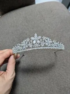 クリスタルティアラ・イヤリング・ネックレスセット