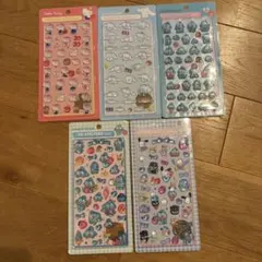 ボンボンドロップシール　サンリオ　5種セット