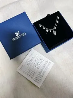 最終値下げSwarovski シルバーネックレス
