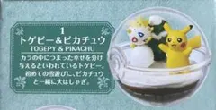 リーメント ポケモン　テラリウムコレクション２　　ピカチュウ＆トゲピー