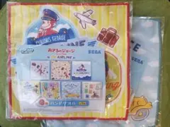 おさるのジョージ CG AIRLINE ハンドタオル 2枚セット