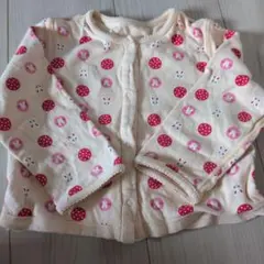 ミキハウス　リバーシブルカーディガン