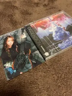 NEMOPHILA タワレコパネル 直筆サイン入り ネモフィラ NEMOPHILA シングル DISSENSION 未開封 ハラグチサン