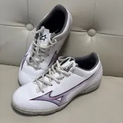 Mizuno Alpha サッカーシューズ ホワイト　21センチ