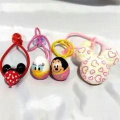 お値下げ　まとめ売り　ディズニー　ヘアゴム4点セット