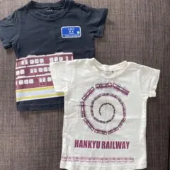 半袖　阪急電鉄　電車　車　男の子　90 Tシャツ　鉄道　ブランシェスのサムネイル