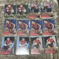ジャパンラグビーリーグワン　BBMカード　横浜キャノンイーグルス　12点セット