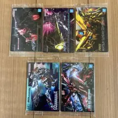 ガンプラパッケージアート カード5種