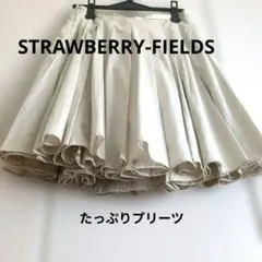 【STRAWBERRY-FIELDS】スカート 綿100%