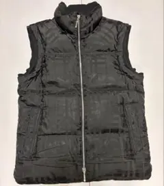 美品✨ 【BURBERRY BLACKLABEL】 ダウンベストノバチェック柄