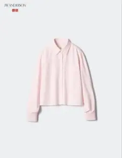 ユニクロ JW ANDERSON UNIQLO ピンク ストライプシャツのサムネイル