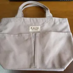 新品未使用　KALDI トートバッグ ベージュ