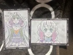 甘露寺蜜璃 鬼滅の刃 ダイニング 柱稽古 おすそ分け ポストカード