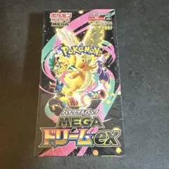 新品未開封 シュリンク付き ポケモンカード MEGA ドリーム ex　1BOX
