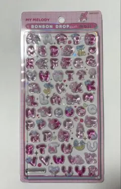 【国内正規品】マイメロディ　ボンボンドロップシール moji ボンドロ　マイメロ