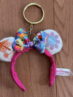 Disney ミニーカチューシャ キーチェーン イッツァスモールワールド