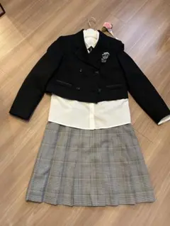 卒業式　女子　160㎝　フォーマルキッズ服 ダブルブレストジャケット