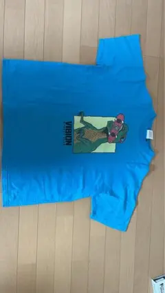 VISION STREET WEAR 青い恐竜Tシャツ