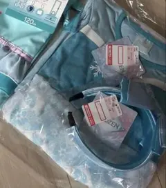 アナと雪の女王　Disney ワンピース　スパッツ　カチューシャ　ハッピーバック