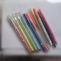 多色キャラクター柄ボールペンセット