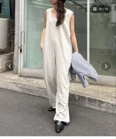 グレー オールインワン Lサイズ