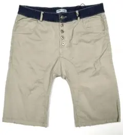 ☆新品「GIANNI LUPO」1151 ハーフパンツ 46 イタリア製のサムネイル
