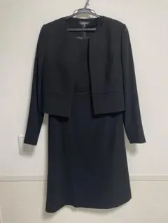 ブラックワンピーススーツ（ジャケット付き）　喪服　11号