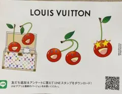 LOUIS VUITTON ルイ・ヴィトン 村上隆 ステッカー チェリー