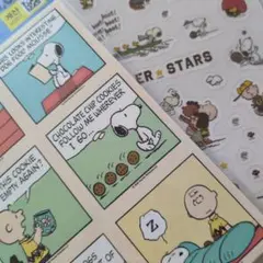 PEANUTS スヌーピー コミックシール シール　セット