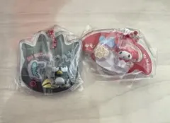 サンリオ　パッケージチャーム　マイメロ　シークレット　バツ丸