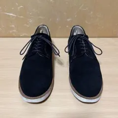 USA製 WALK-OVER ネイビーバックス ビブラムホワイトソール スエード