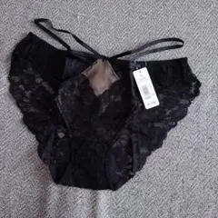aimerfeel ブラック レース ショーツ L