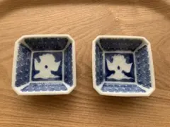 瀬戸焼　染付印判手　煎茶器　十二客　N　R7222B 瀬戸焼 染付印判手 煎茶器 十二客 N R7222B 染付印判