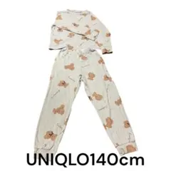 GU パジャマ ベア柄 140cmのサムネイル