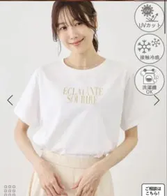 ROPE PICNIC ロゴ 半袖Tシャツ ホワイト　フリーサイズ
