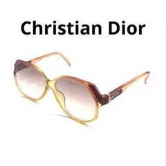 ChristianDior ディオール サングラス オレンジ イエロー ボルドー
