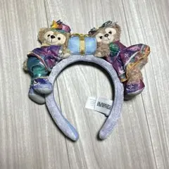 香港ディズニー限定20周年記念ダッフィー&シェリーメイカチューシャ